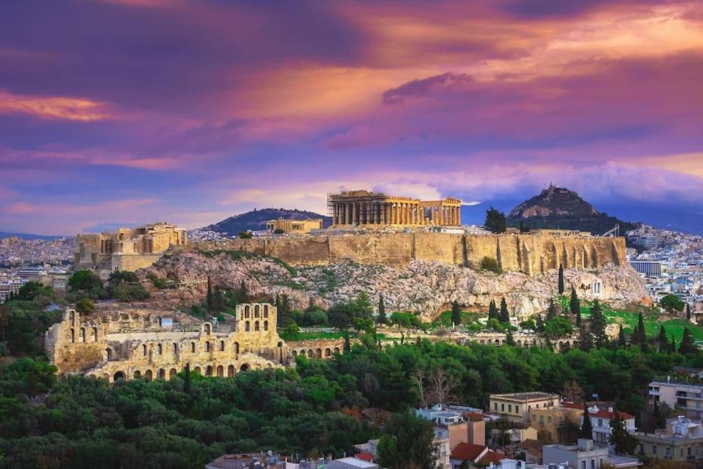 Spacious Beauty In Athens, 55M2, Metro 7' Exterior foto